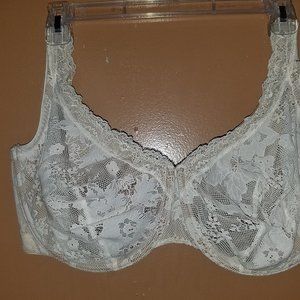 $48 CICIQUE LANE BRYANT WHITE BOLDLACE FULL BRA